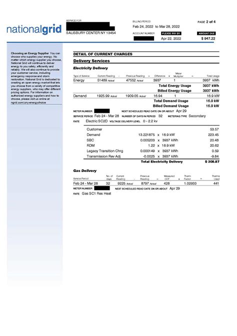 National Grid Invoice Number On Bill Invoices Resume - vrogue.co