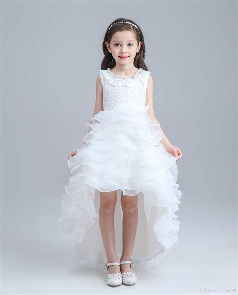 Buy wedding dresses for girls and get the best deals at the lowest prices on ebay! White Princess Lace Children Flower Girl Dresses For ...