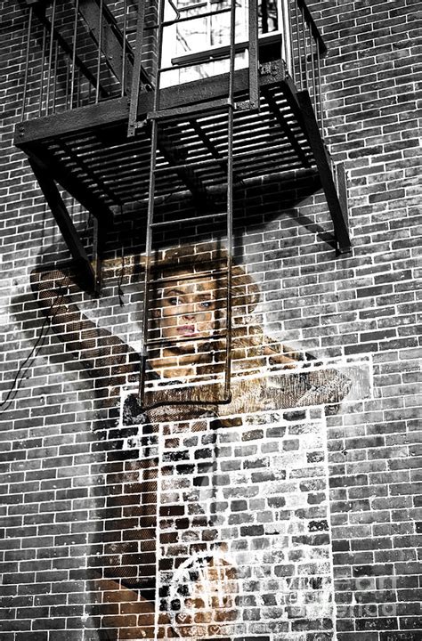 Brick Babe In The City Photograph By John Rizzuto Fine Art America