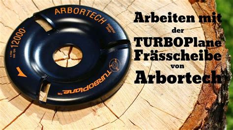 Arbortech TurboPlane Frässcheibe für grobes und feines schnitzen Lange