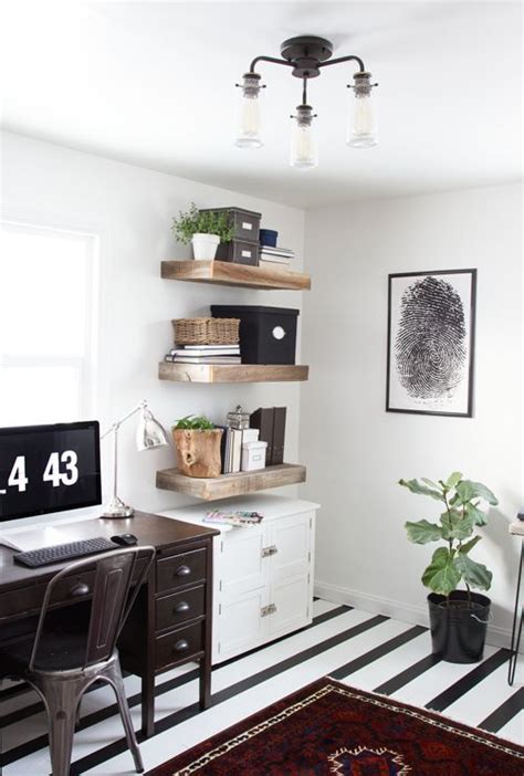 Remodelaholic Rustic Modern Home Office Design Inspiration And Tips