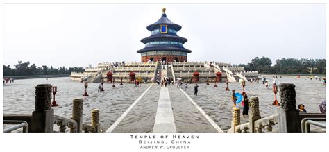 Temple Of Heaven Panoramic Photo Beijing