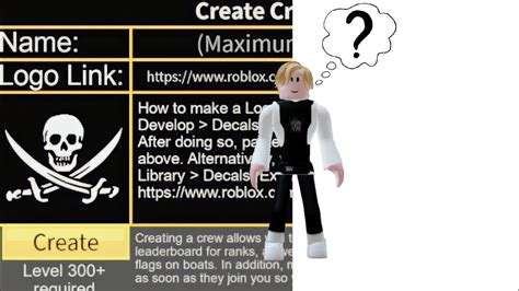 How To Create Crew Logo New Way Blox Fruit Update 17 Roblox