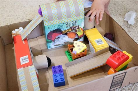 🐹 Cardboard Hamster Home🐹 A Little Diy Cardboard Playgroundcage For