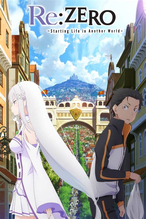 Rezero Starting Life In Another World Tv Series 2016 Posters
