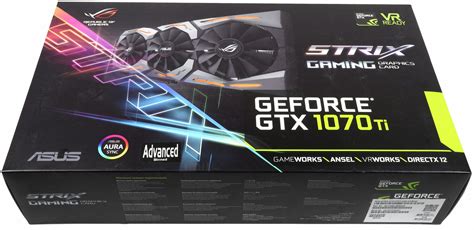 Asus Rog Geforce Gtx 1070 Ti Strix Gaming 8g Im Test Igor´slab