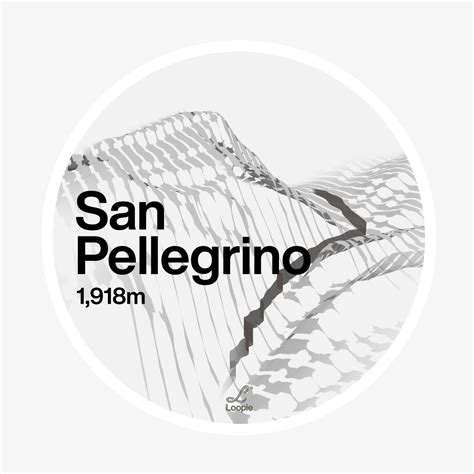 Passo San Pellegrino Vinyl Sticker — Loopie