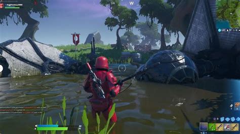 Fortnite All Tie Fighter Crash Sites Locations Guide The Gamer Hq
