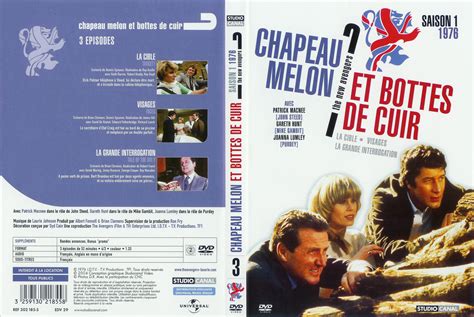 Jaquette Dvd De Chapeau Melon Et Bottes De Cuir 1976 Vol 3 Cinéma Passion