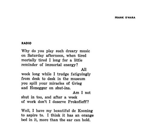 poetrysince1912 —frank o hara poetry march