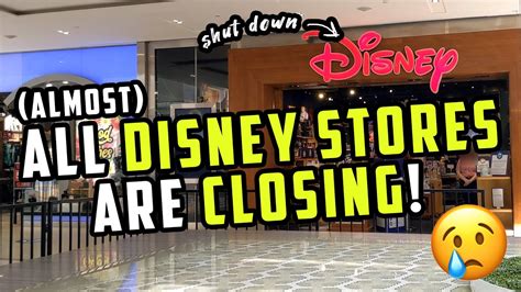 All Disney Stores Are Closing Well Almost All Of Them Anyway Best