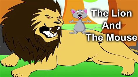 The Lion And The Mouse Bed Time Story Youtube