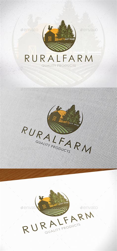 Rural Farm Logo Design By Bosstwinsmusic Graphicriver