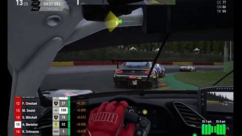 Assetto Corsa Competizione Quick Race Using Controller For The First