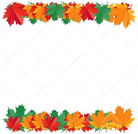 The full page borders clipart gallery offers 131 illustrations of clipart borders meant to fit around an entire page. Fall leaf border — Stock Vector © Nobilior #4239830