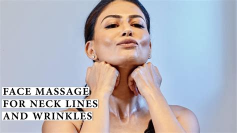 Face Massage For Neck Lines And Wrinkles Youtube