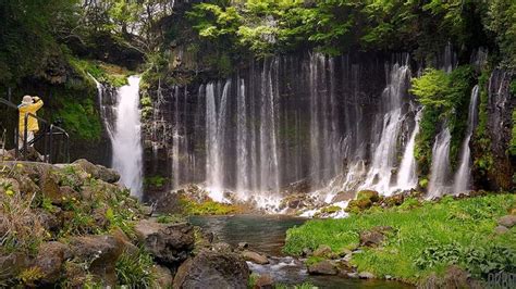 Shiraito Falls Shizuoka Japan Beautiful Pictures Waterfall Outdoor