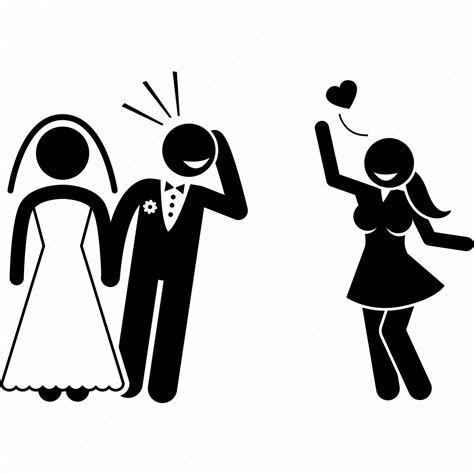Adultery Affair Fling Flirt Marriage Unfaithful Icon Download On