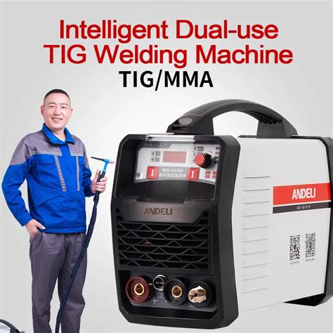 ANDELI Smart Portable Single Phase IGBT Inverter TIG 250G Tig Welding