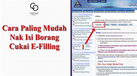 Cara isi lhdn e filing 2021 online. Cara Isi Borang Cukai E-Filing Untuk Korang Yang First ...