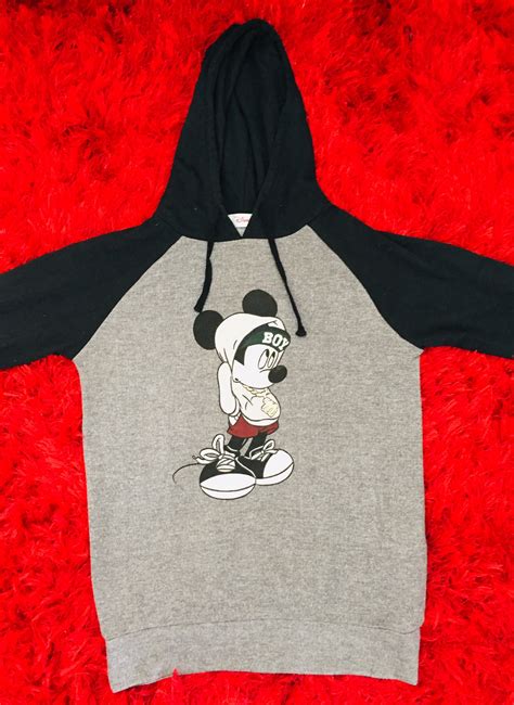 Mickey Mouse Mickey Mouse Hoodie Hip Hop Style Picture Grailed