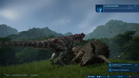 Lets Play Jurassic World Evolution Ceratosaurus Vs Triceratops Isla Matanceros Youtube