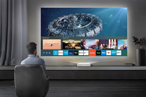 Samsung Premiere short throw projector review - a complete home theatre