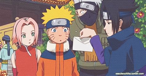 Team 7 Sakura Naruto Sasuke Kakashi Letter Funny  Ninja Clash In The Land Of Snow