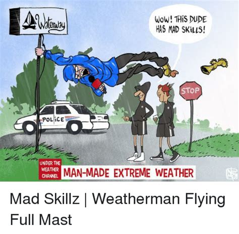 Wow This Dude Has Mad Skİlls Stop Polİce Under The Weather Channel