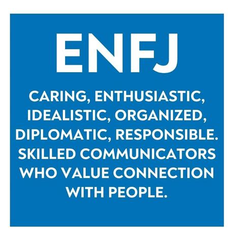 Enfj Personality Type The Protagonist