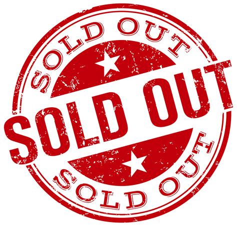 Sold Out Png Transparent Image Download Size 2862x2726px