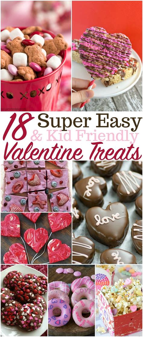 Super Simple Valentines Day Treat Ideas Valentines Treats Easy