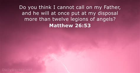 Matthew 2653 Bible Verse