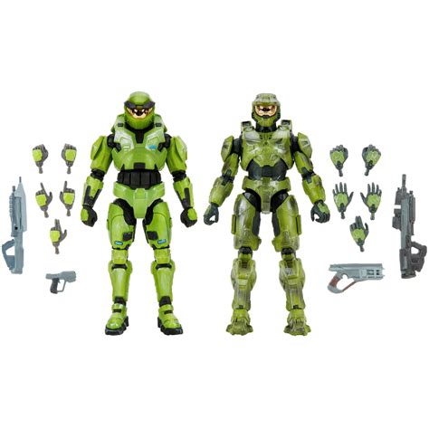Jazwares Halo Master Chief 20th Anniversary Spartan Collection Set 65
