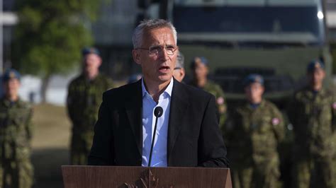 Brüssel Nato Generalsekretär Stoltenberg Krieg in Ukraine erreicht