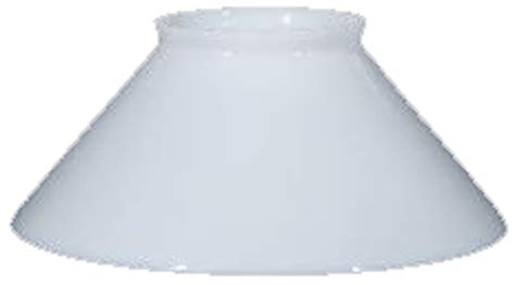 14 Inch Opal Glass Slant Shade 6 Inch Fitter Hanging Lamp Shade