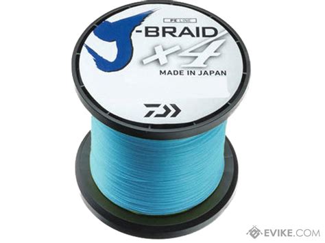Daiwa J Braid X Braided Fishing Line Color Island Blue Pounds