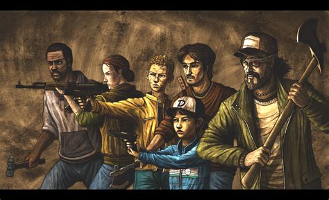 The Walking Dead Season Two By Concubot On Deviantart Walking Dead