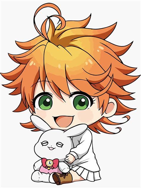 Get inspired by our community of talented artists. "The Promised Neverland- Emma" Sticker by Chibify | Redbubble
