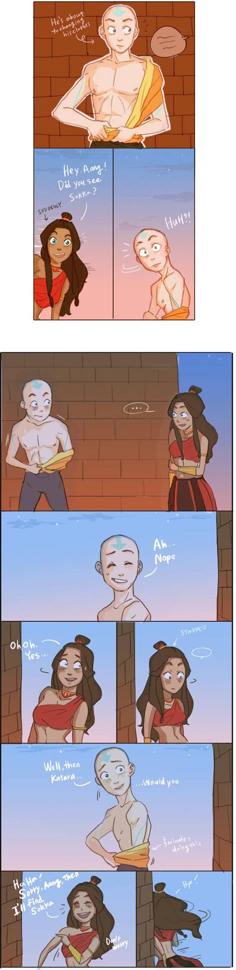 Kataang Comicmaybe He 1 By Psychej93 On Deviantart Avatar The Last Airbender Funny The