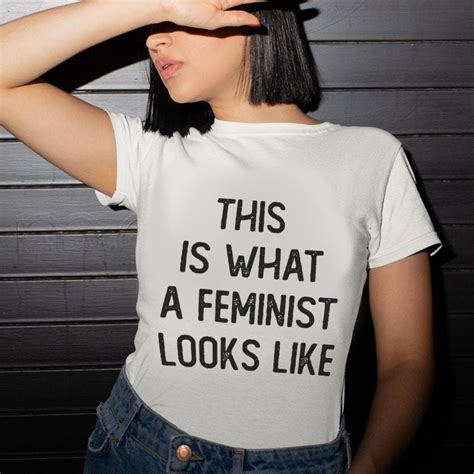 this is what a feminist looks like unisex cotton tee t shirt etsy