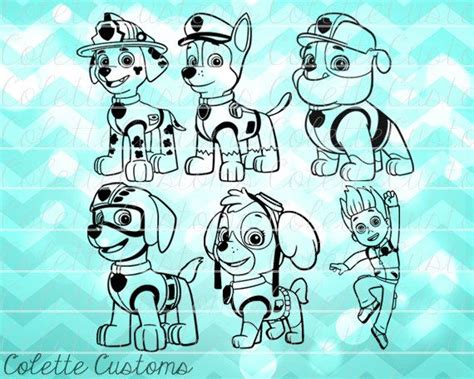 Silhouette Cameo Projects Silhouette Crafts Silhouette Design Silhouette Files Paw Patrol