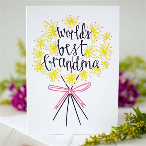 Click here to find out more! World's Best Grandma Card - Betty Etiquette