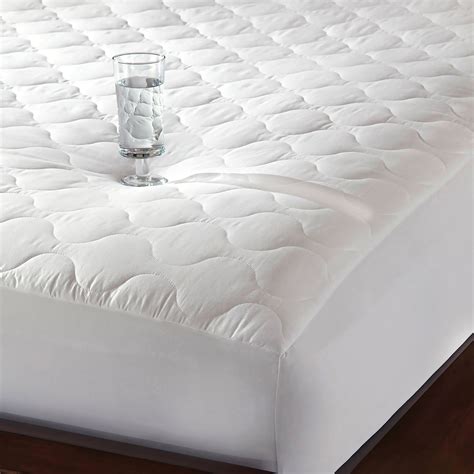 Waterproof mattress pads will keep spills or leaks from seeping through to the bed below—just be sure to choose one that isn't so crinkly that it becomes uncomfortable. Quiet Cotton // Waterproof Mattress Pad (Twin) - Rio Home ...