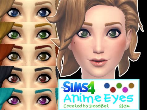 Sims 4 Anime Eyes Cc Anime Eyes Sims 4 Bocekiwasul