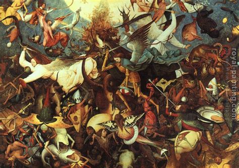 The Fall Of The Rebel Angels By Pieter The Elder Bruegel Oil Painting