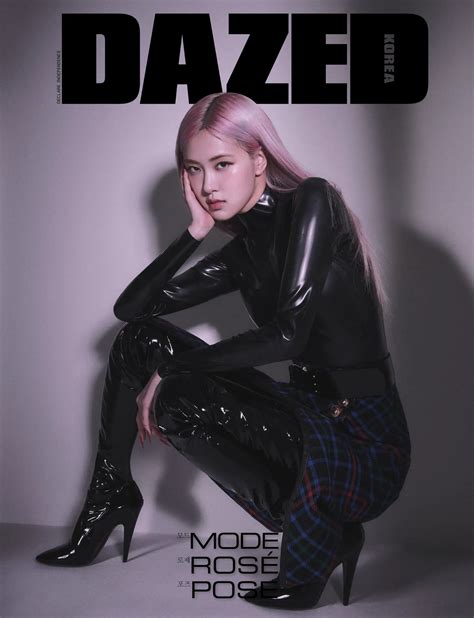 Rosé Blackpink Pose En Couverture De Dazed Korea K Gen