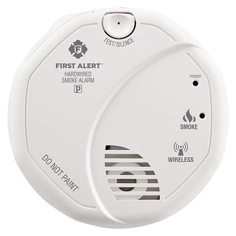 First Alert Sa521cn 3st Wireless Interconnect Hardwired Smoke Alarm