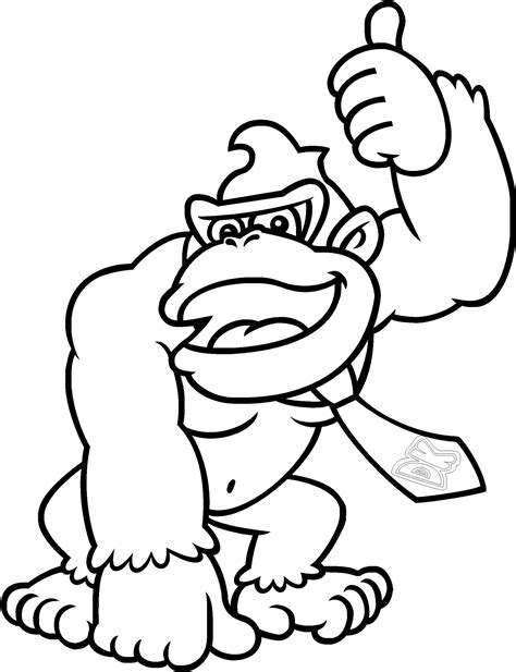 We have collected 39+ king kong coloring page images of various designs for you to color. Dk Coloring Pages - Coloring Home