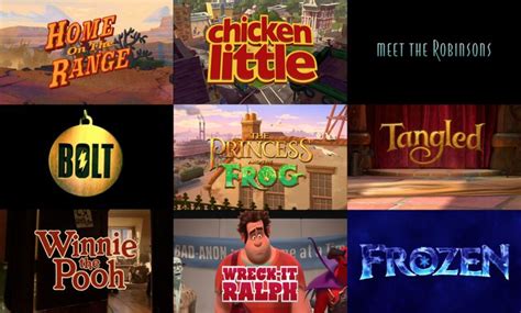 Disney Title Cards Through The Years 2004 2013 Title Card Meet The
